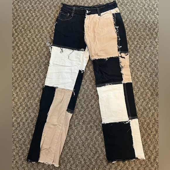 PATCHWORK jeans - Picture 1 of 3